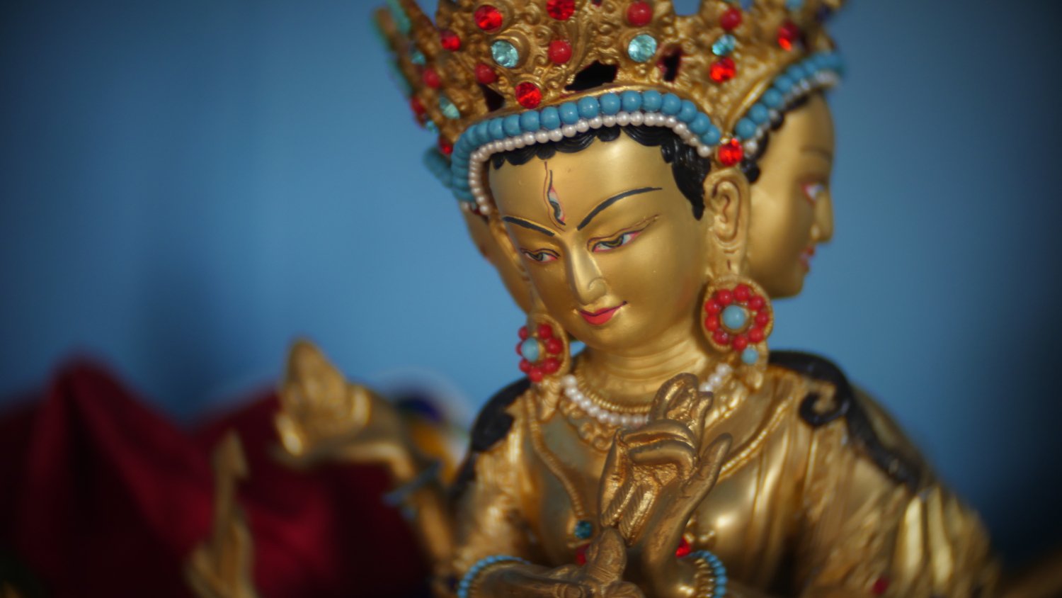 Statue du Bouddha Tara